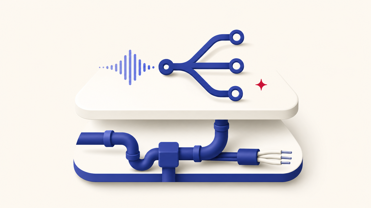 AI outreach orchestration platform above the voice infrastructure layer, the Klaviyo and Mailgun analogy