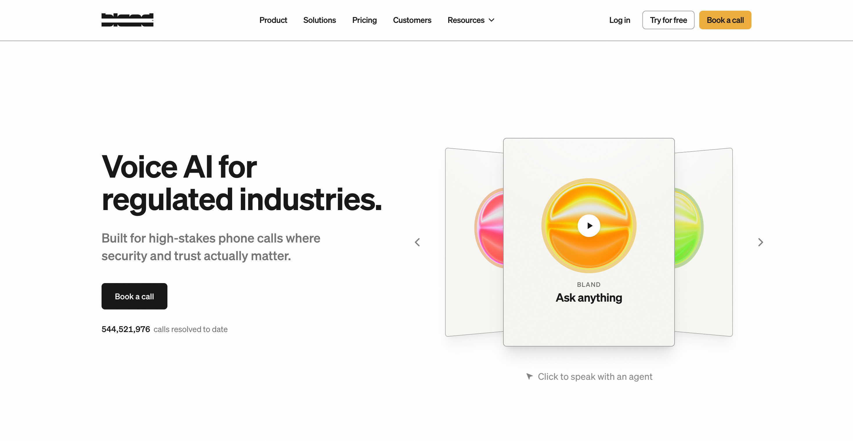 Bland AI Voice Agent