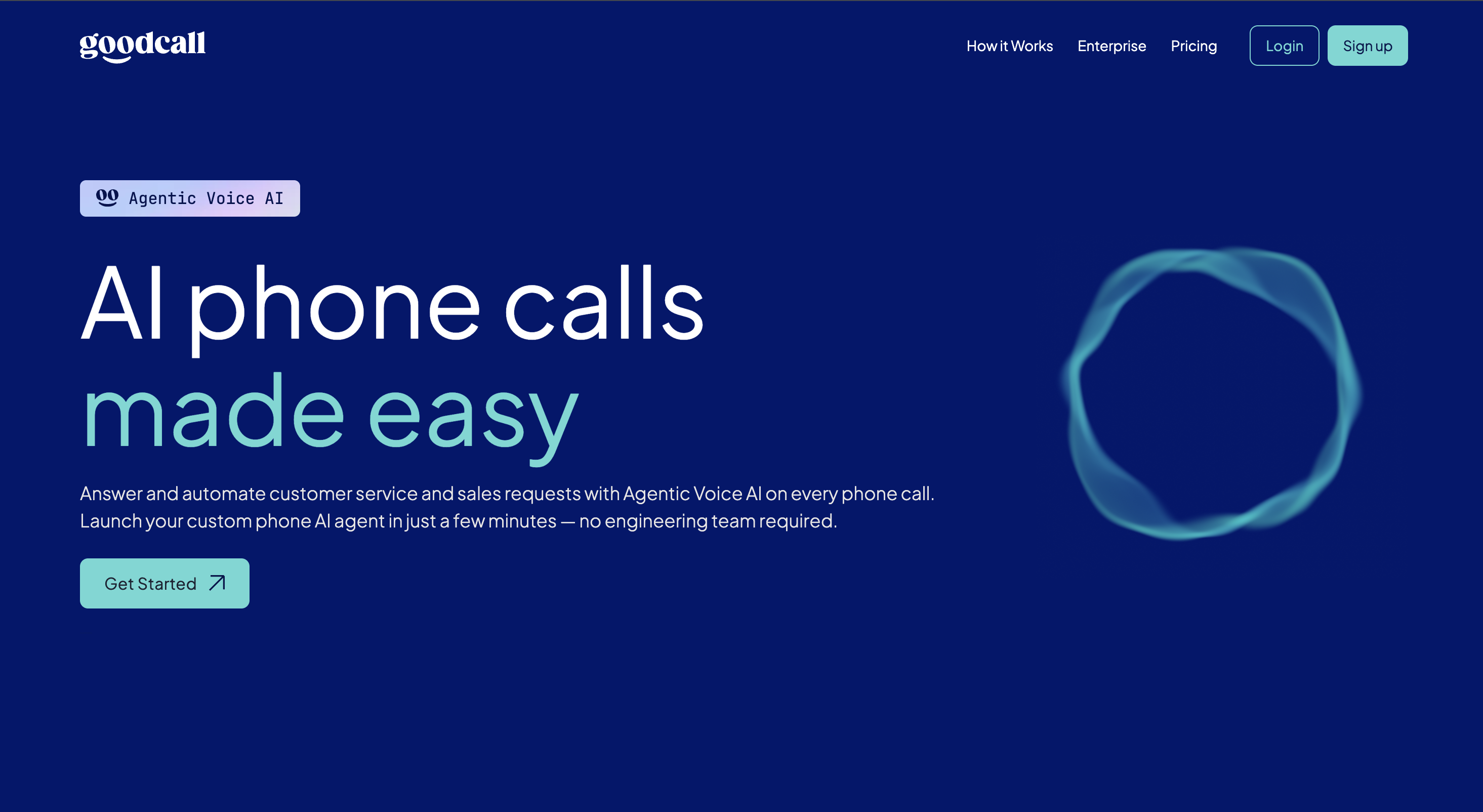 Goodcall AI Voice Agent