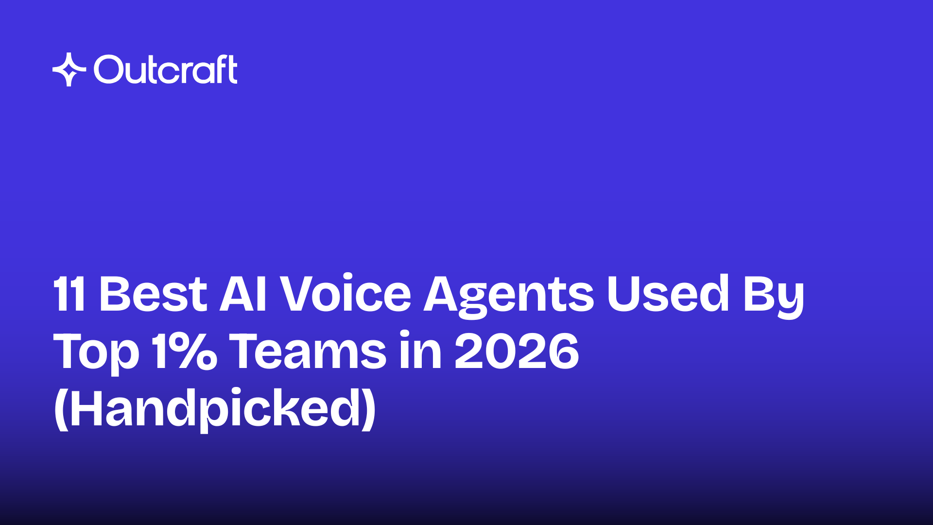 11 Best AI Voice Agents Used By Top 1% Teams in 2026 (Handpicked)