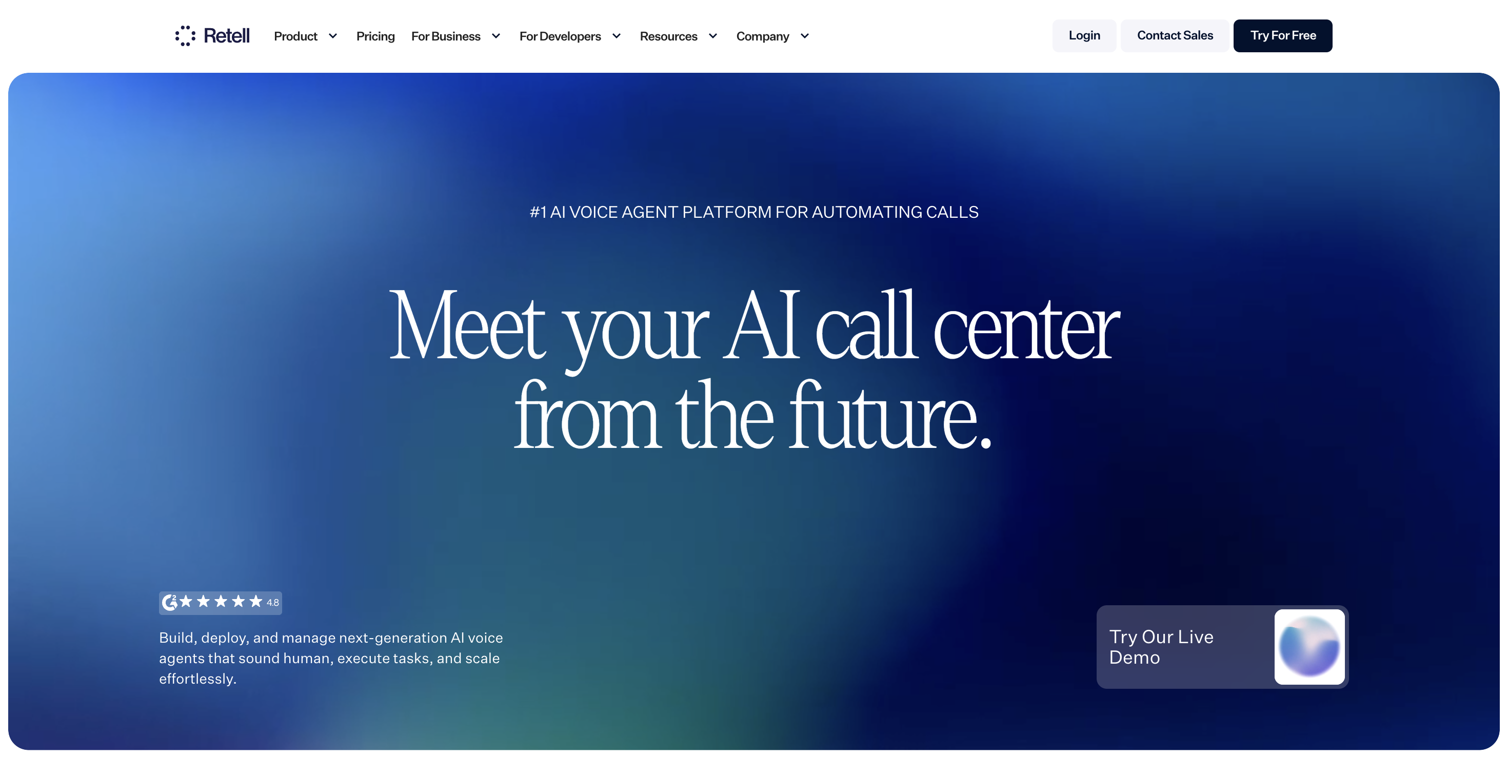 Retell AI Voice Agent