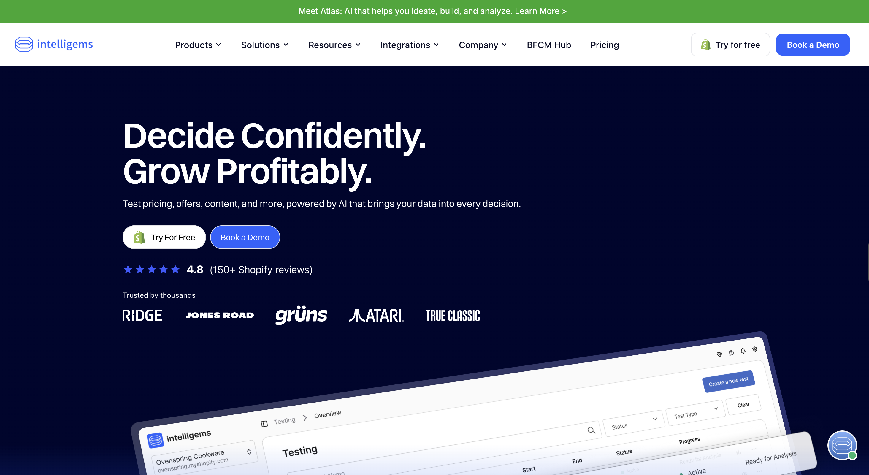 intelligems - for Conversion rate optimization