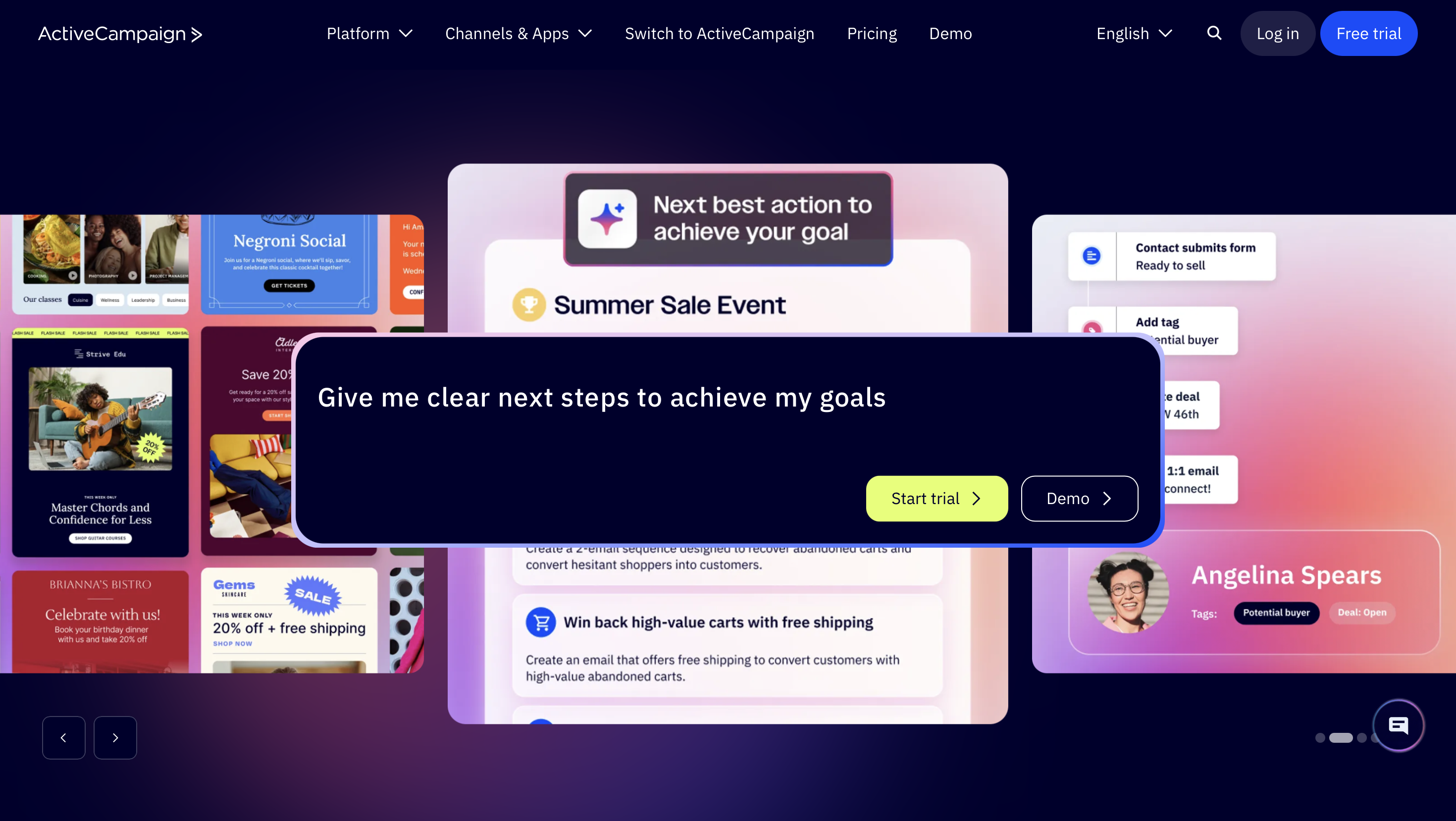 ActiveCampaign - Omnichannel marketing tool