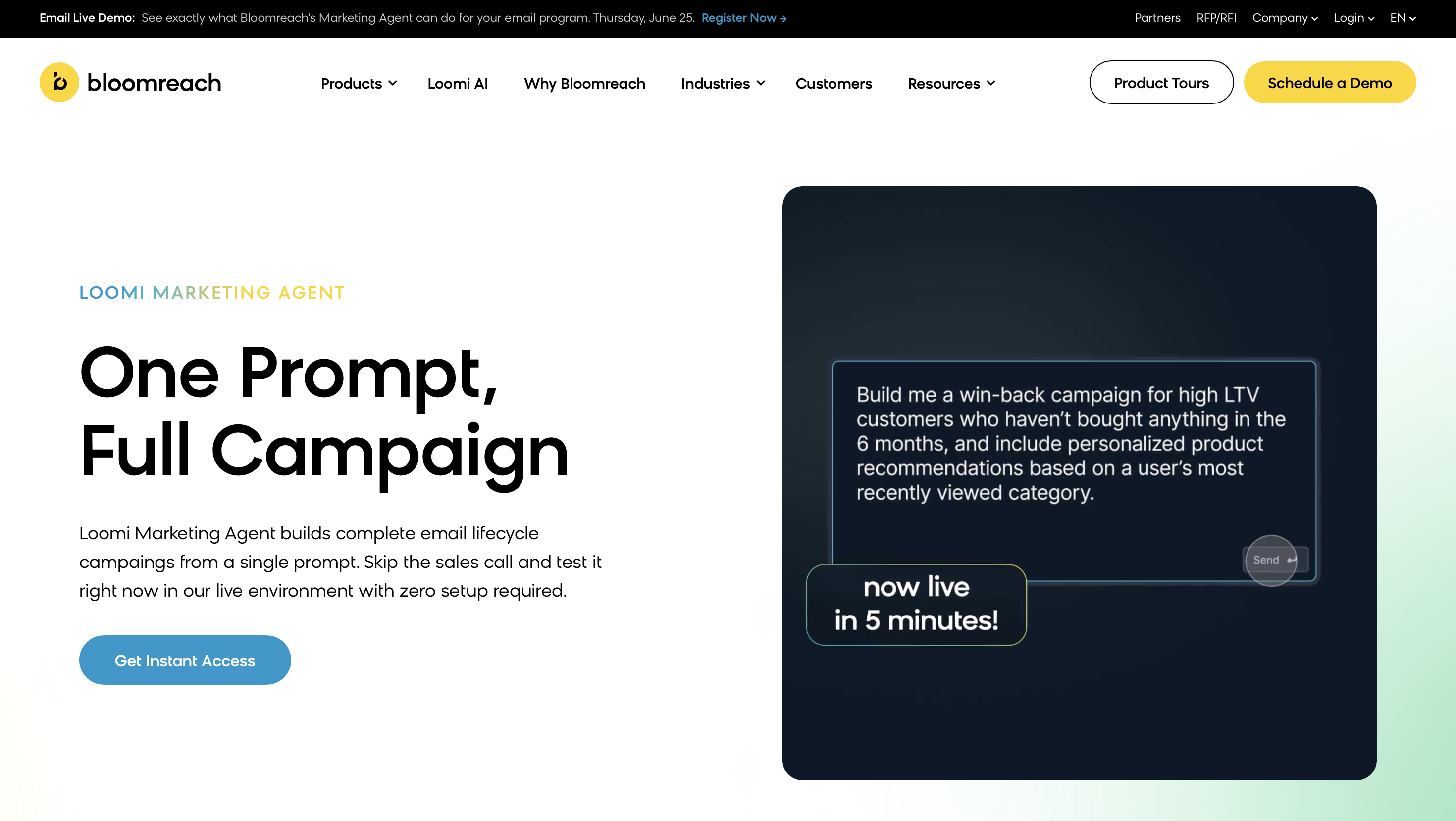 Bloomreach Engagement - Omnichannel marketing tool